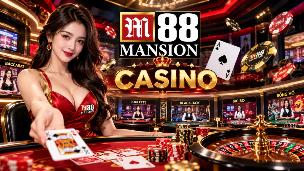 Giao diện sảnh Casino M88